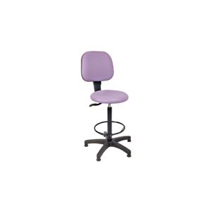 KRL-COSMO TABURE AMORTİSÖRLÜ ARKALIKLI PLASTİK AYAKLI BOYALI ÇEMBERLİ KESME SÜNGERLİ-KB 660