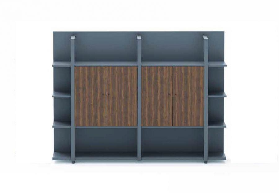 SRS-NOAHS VİYANA DLP 072 KİTAPLIK VE DOSYA DOLAP 200X40X150