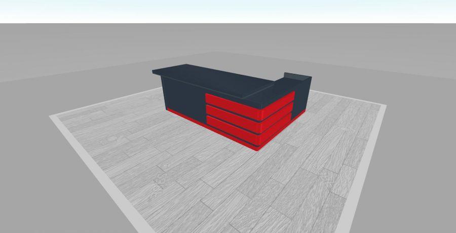 AKGÜN ELEKTRİK / DENİZLİ - SHOOWROOM ÇALIŞMA MASASI MODEL ÇALIŞMASI
