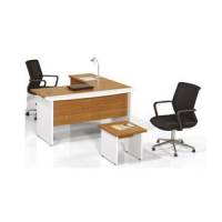 KON-FAVORİ 160X160X75 ETAJERLİ ÇALIŞMA MASASI+SEHPA