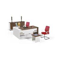KON-GÜNEY 160X150 ETAJERLİ ÇALIŞMA MASA TAKIMI