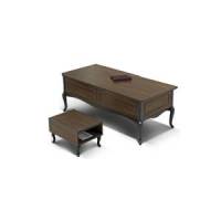 KON-LADİN 180X90X75 YÖNETİCİ MASASI+SEHPA