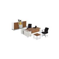 KON-FERRO ETA 160X150X75 ETAJERLİ MASA MASA TAKIMI