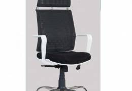 BERM-EFOR FİLELİ RENKLİ GÖVDE YÖNETİCİ KOLTUĞU KROM AYAKLI