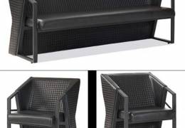 BERM-YELLOW KARE MİSAFİR KOLTUK TAKIMI - 1+1+2 Lİ 